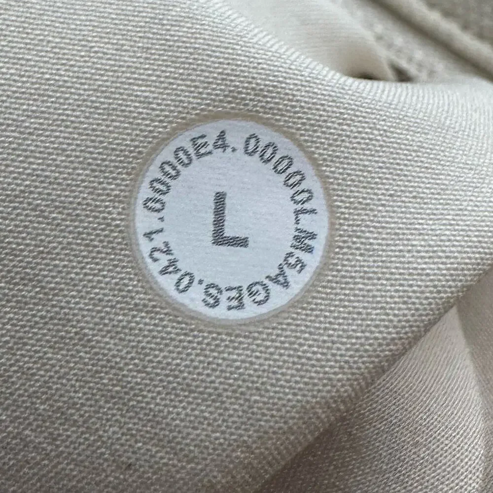 Lululemon ABC Jogger *DWR Natural Ivory Men’s Joggers Size Large Casual